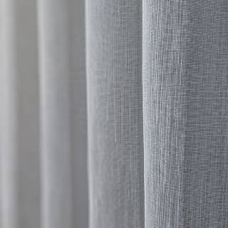 Closeup Grey Curtain Fabric