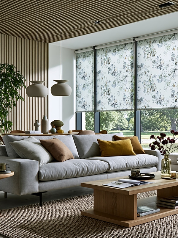 Patterned Roller Blinds
